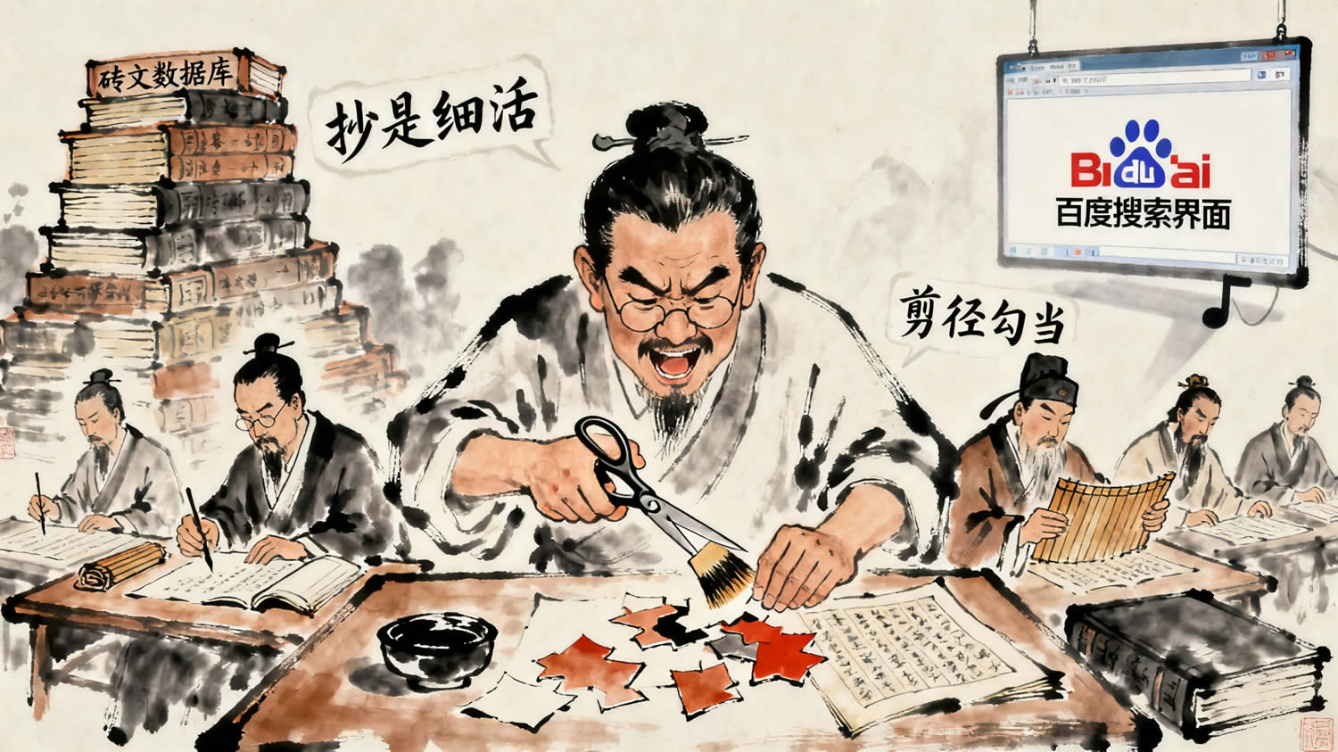 老王正说：抄袭是一门细活